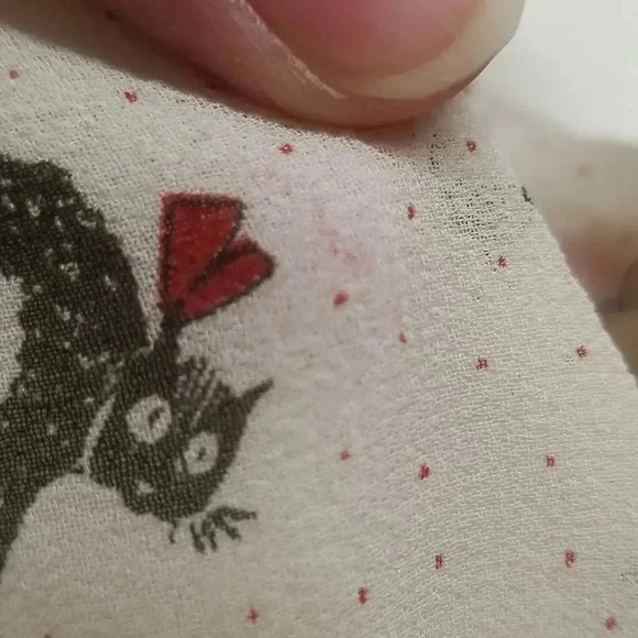 {Chelsea & Violet} 100% Silk Red Roses With Black Cats Print Top and Skirt - Picture 15 of 15